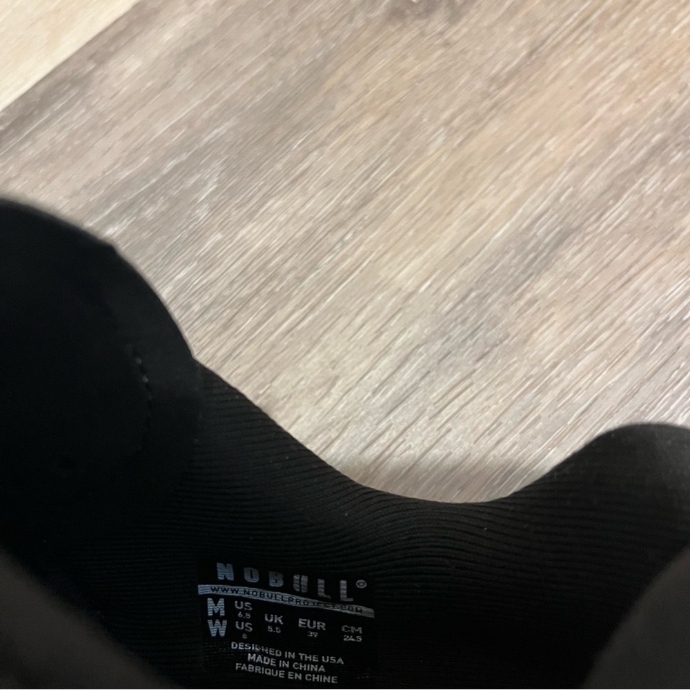 NOBULL Unisex Outwork Training Shoes in Triple Black - Women’s 8, Men 6.5 - Picture 12 of 12